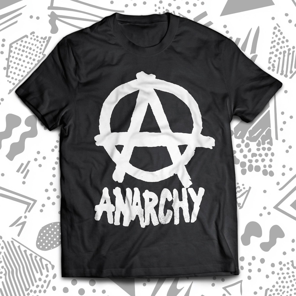 Anarchy 80s Hardcore Punk T-Shirt